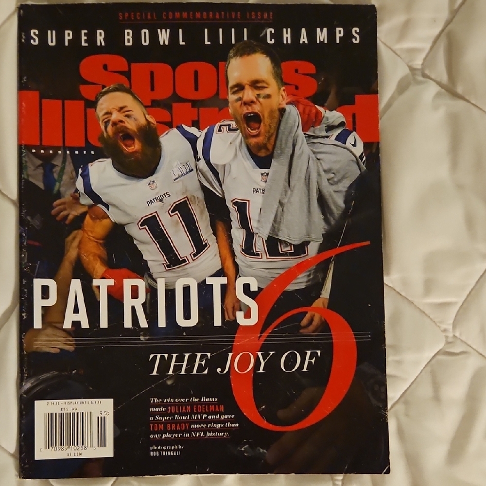 Patriots Super Bowl Commemorative Magazine